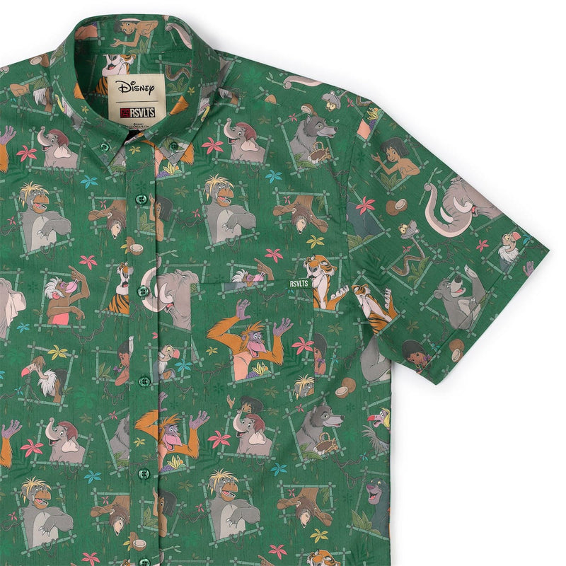 RSVLTS Vine Vibin' KUNUFLEX Short Sleeve Shirt — front view