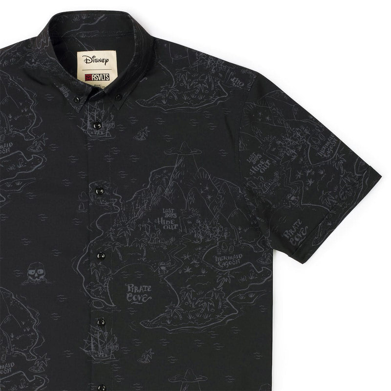 RSVLTS Navigating Neverland KUNUFLEX Short Sleeve Shirt — front view