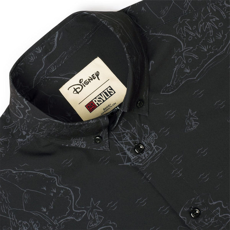 RSVLTS Navigating Neverland KUNUFLEX Short Sleeve Shirt — detail 3