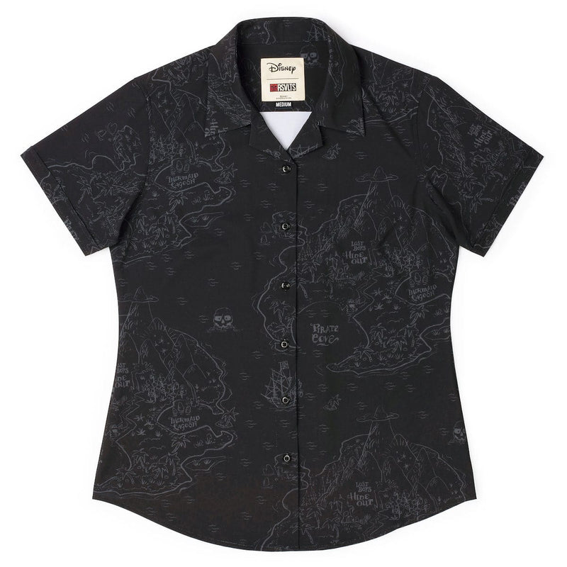 RSVLTS Navigating Neverland Women's KUNUFLEX Short Sleeve Shirt — detail 2