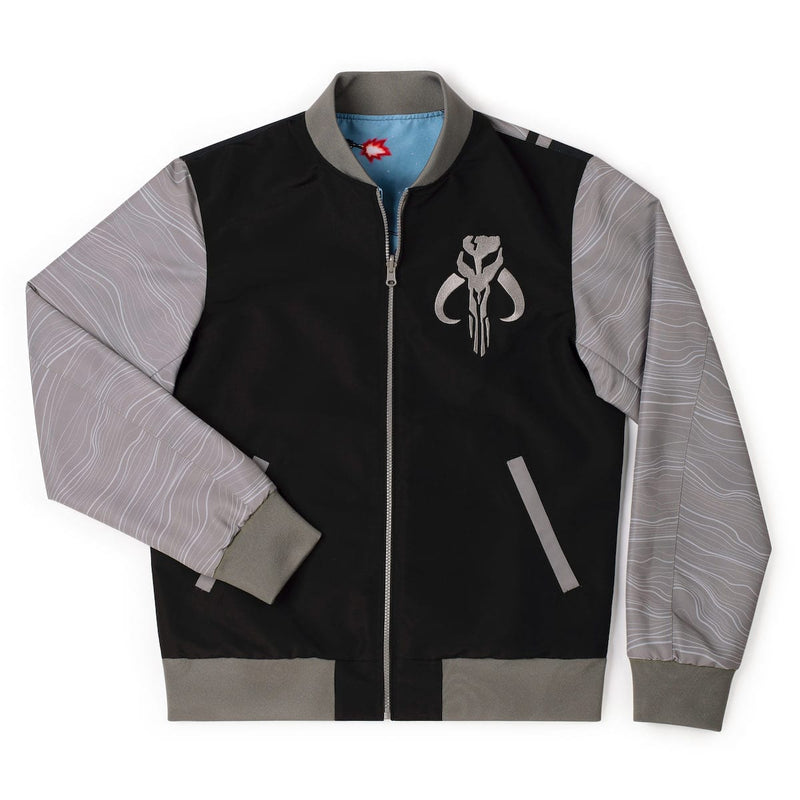 RSVLTS Precious Cargo Reversible Bomber Jacket in Black — detail 4