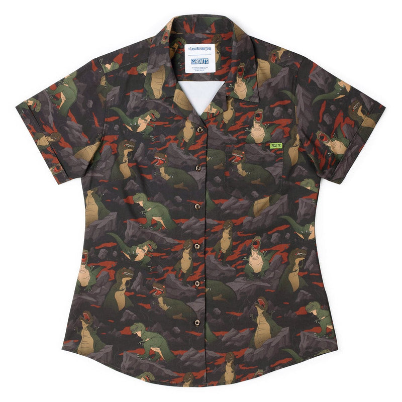 RSVLTS The Valley of Teeth Women's KUNUFLEX Short Sleeve Shirt — detail 2