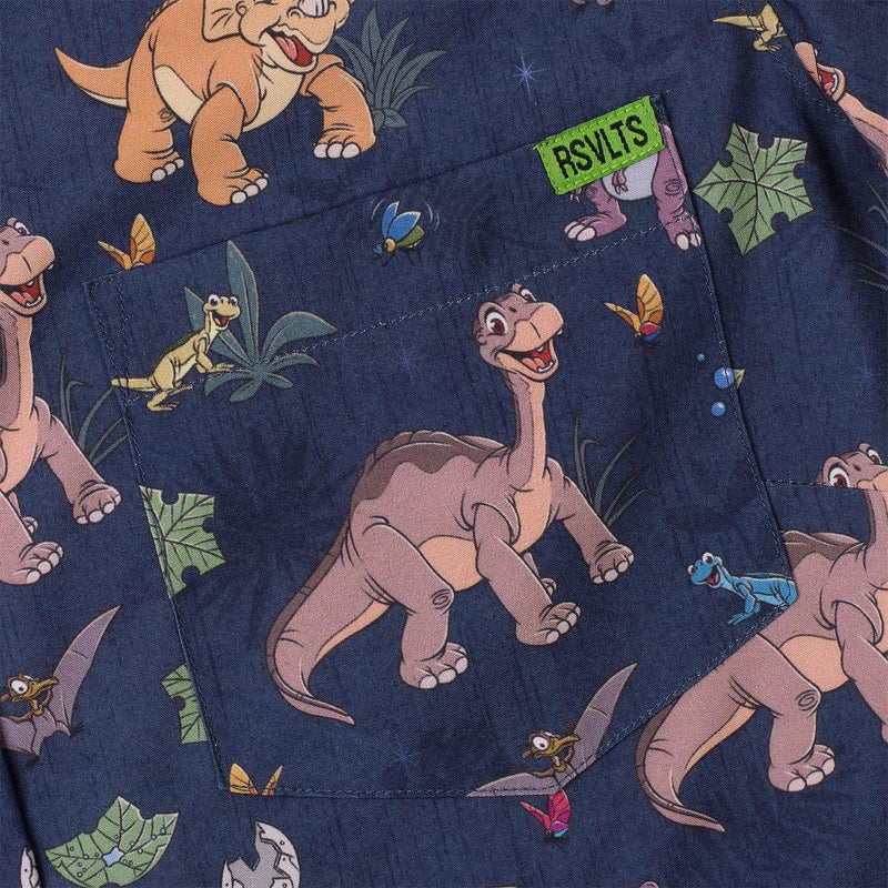 RSVLTS Prehistoric Pals Women's KUNUFLEX Short Sleeve Shirt — detail 4