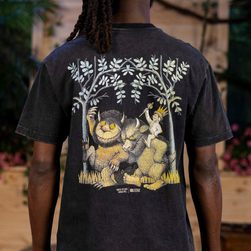 RSVLTS King Max Vintage Crewneck Tee in Black — detail 4