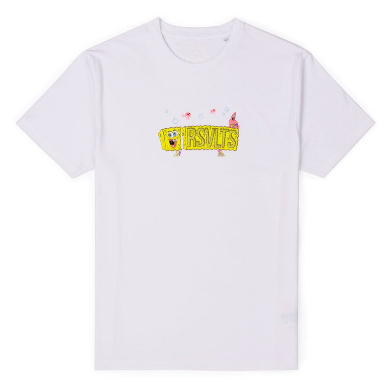 RSVLTS RSVLTS Sponge Crewneck Tee in White — front view