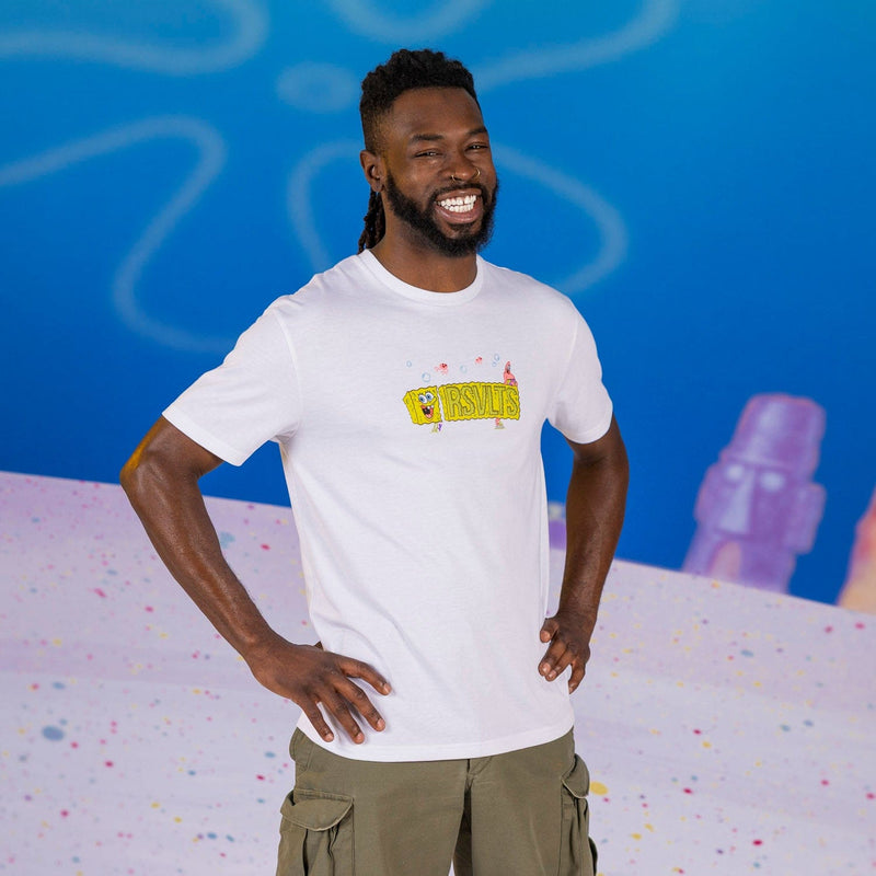 RSVLTS RSVLTS Sponge Crewneck Tee in White — detail 2