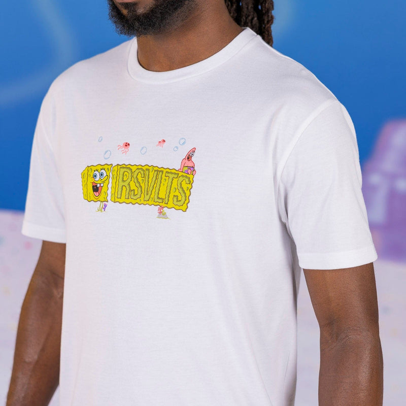 RSVLTS RSVLTS Sponge Crewneck Tee in White — detail 4