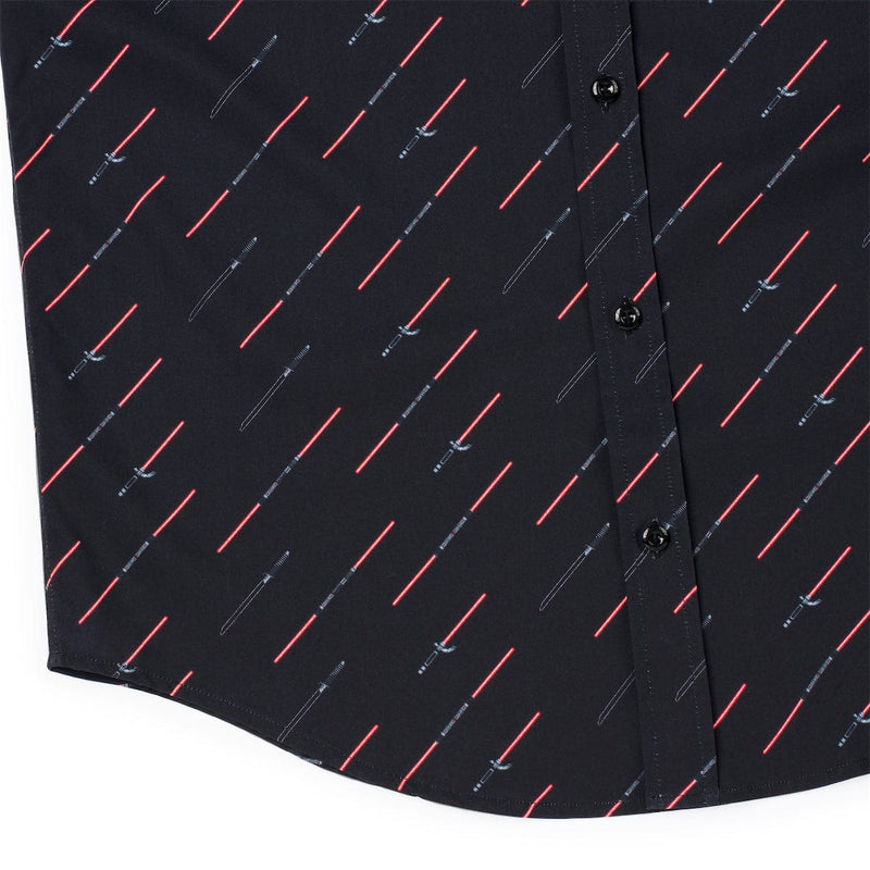 RSVLTS Renegade Blades KUNUFLEX Short Sleeve Shirt in Black — detail 7