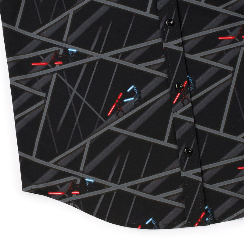 RSVLTS The Fall of Mandalore KUNUFLEX Short Sleeve Shirt in Black — detail 7