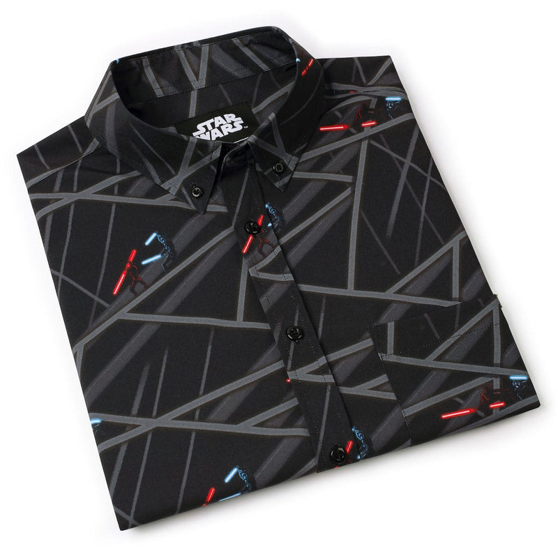RSVLTS The Fall of Mandalore KUNUFLEX Short Sleeve Shirt in Black — detail 8