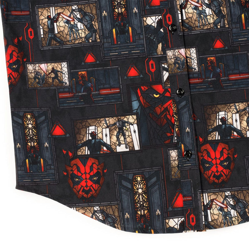 RSVLTS Only the Strongest Shall Rule KUNUFLEX Short Sleeve Shirt in Black — detail 4