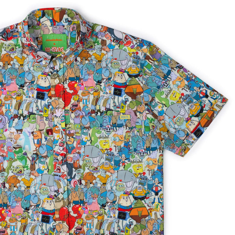 RSVLTS Welcome to Bikini Bottom KUNUFLEX Short Sleeve Shirt — detail 2