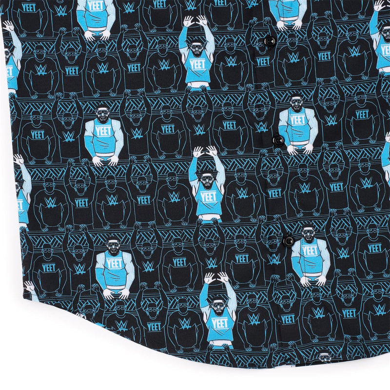RSVLTS YEET! KUNUFLEX Short Sleeve Shirt in Blue — detail 8