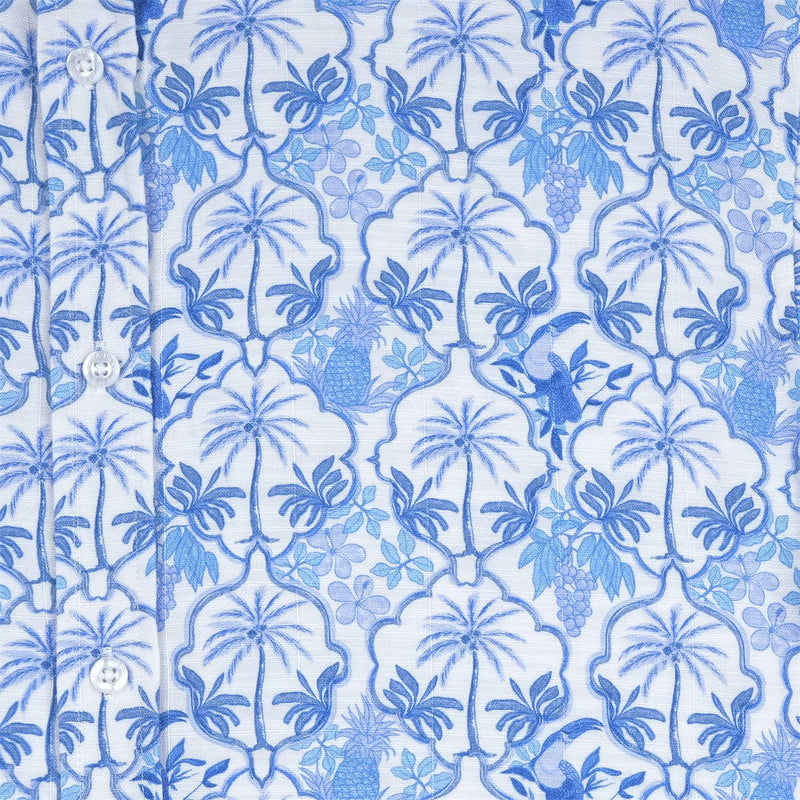 RSVLTS Bluetopia Bamboo Short Sleeve Shirt — detail 4