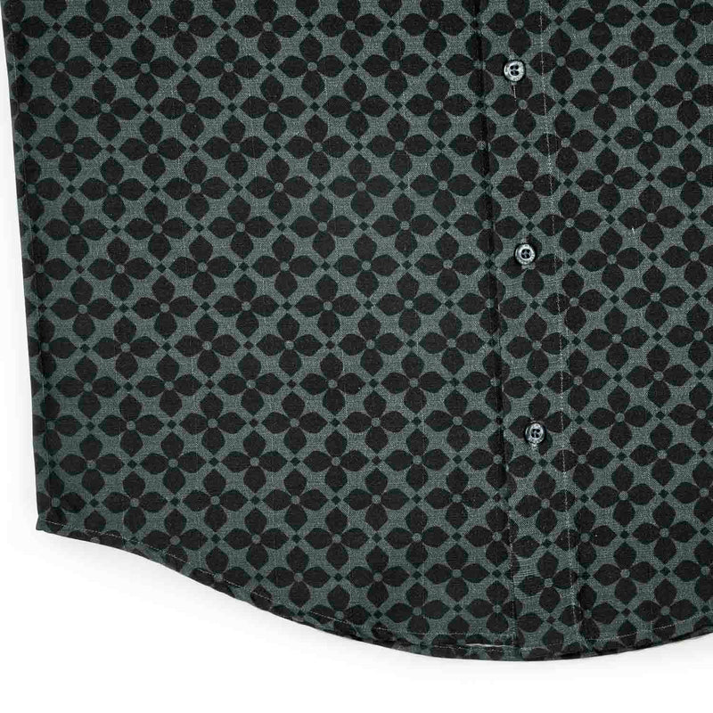 RSVLTS Monte Carlo (After Dark) Bamboo Short Sleeve Shirt — detail 7