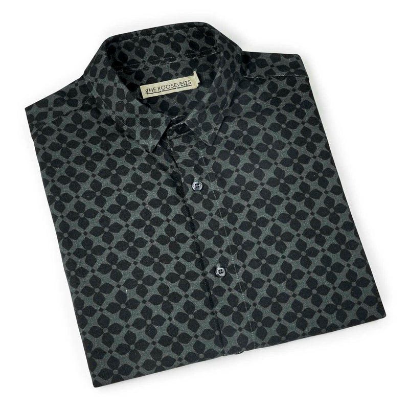 RSVLTS Monte Carlo (After Dark) Bamboo Short Sleeve Shirt — detail 8
