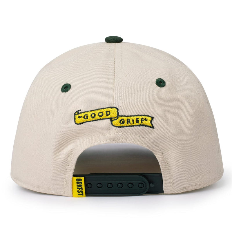 RSVLTS Good Grief Golf 5-Panel Curved Brim Hat in Green — detail 2