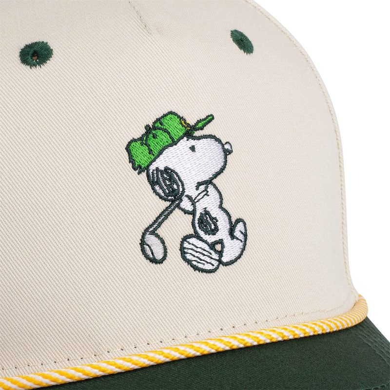 RSVLTS Good Grief Golf 5-Panel Curved Brim Hat in Green — detail 5