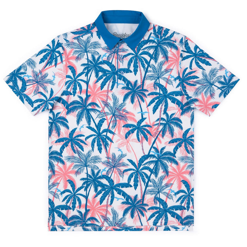 RSVLTS Palmerica All-Day Polo in Blue — detail 2