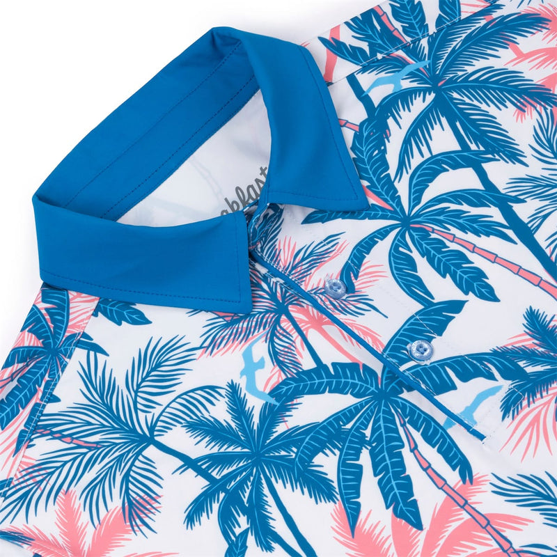 RSVLTS Palmerica All-Day Polo in Blue — detail 5