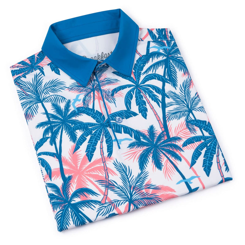 RSVLTS Palmerica All-Day Polo in Blue — detail 7