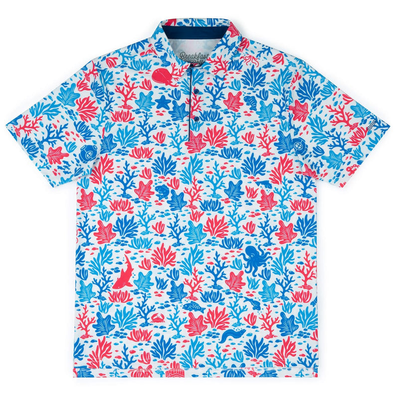 RSVLTS O Say Can You Sea All-Day Polo in Blue — detail 2