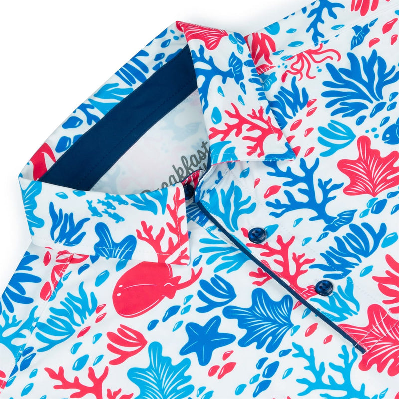 RSVLTS O Say Can You Sea All-Day Polo in Blue — detail 6