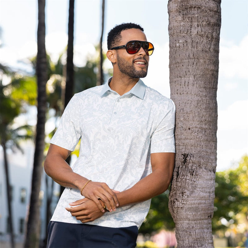 RSVLTS Gray Garden All-Day Polo — detail 3