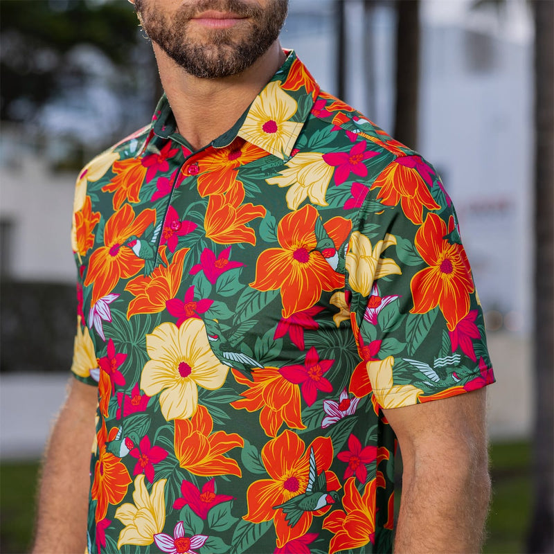 RSVLTS Hummin' Along All-Day Polo — front view