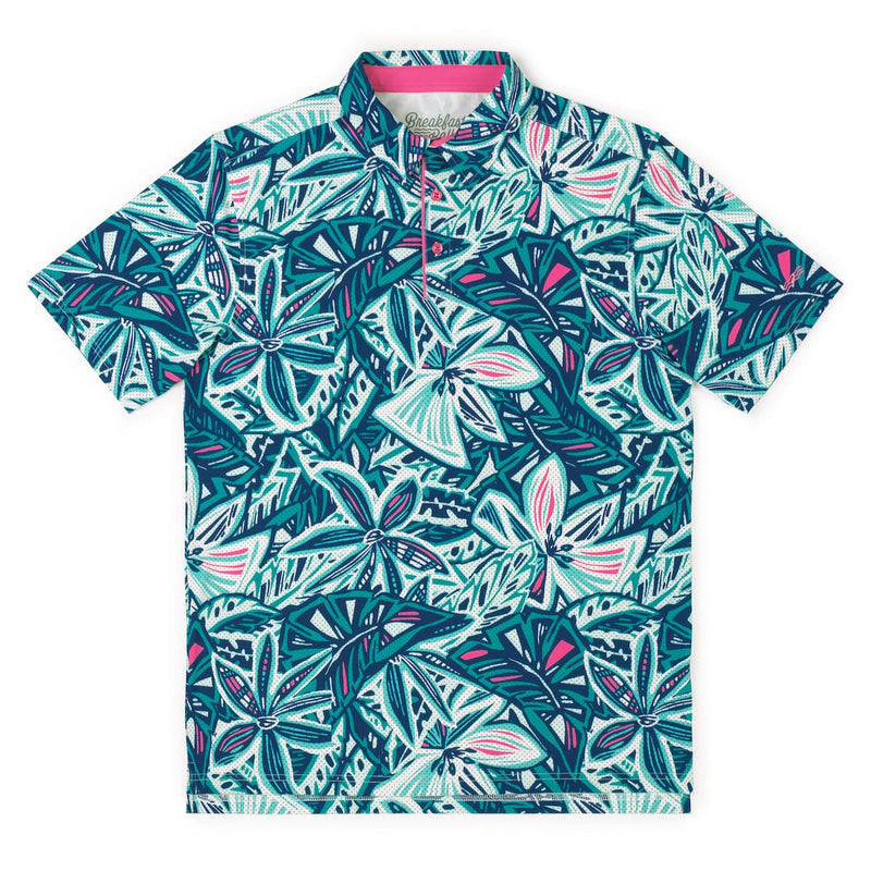 RSVLTS Frost Delay All-Day Polo in Blue — detail 2