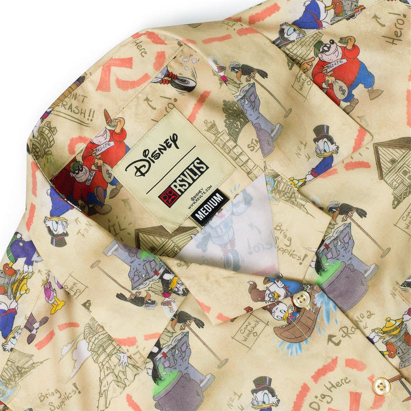 RSVLTS Birds of a Treasure Women's KUNUFLEX Short Sleeve Shirt in Multicolor — detail 6