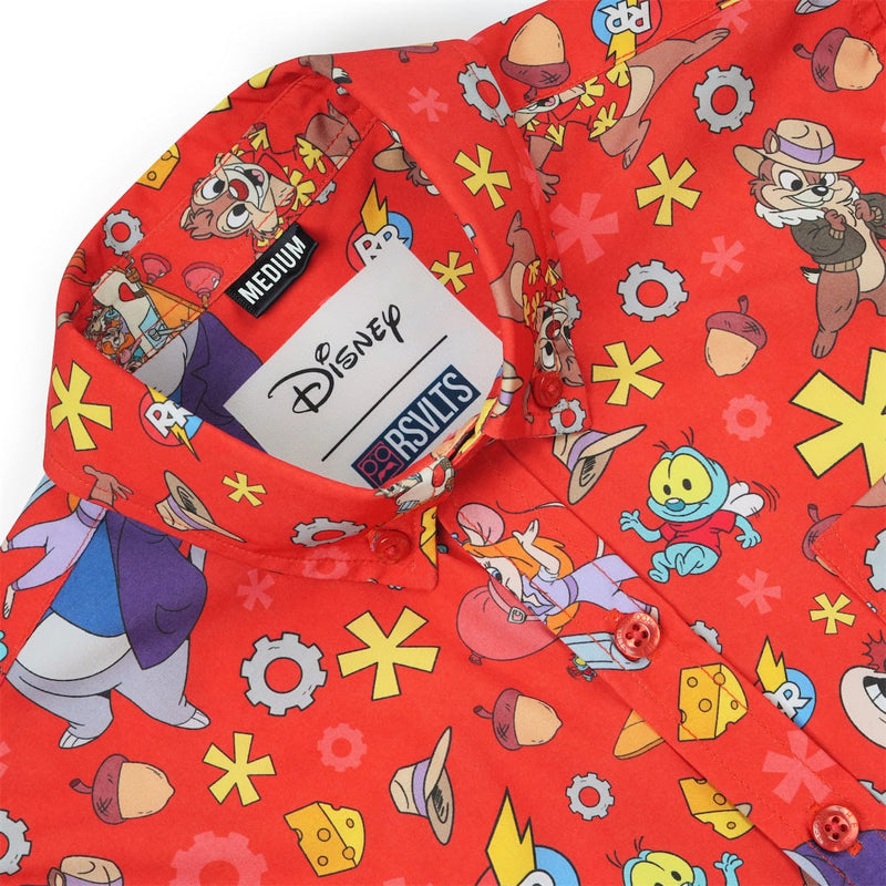 RSVLTS Ranger Roundup Youth KUNUFLEX Short Sleeve Shirt in Orange — detail 2