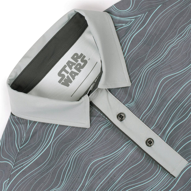 RSVLTS Beskar Steel All-Day Polo in Gray — detail 5