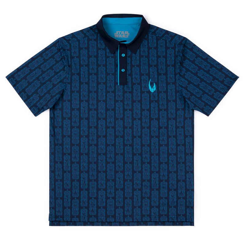 RSVLTS Frozen Assets All-Day Polo in Blue — front view