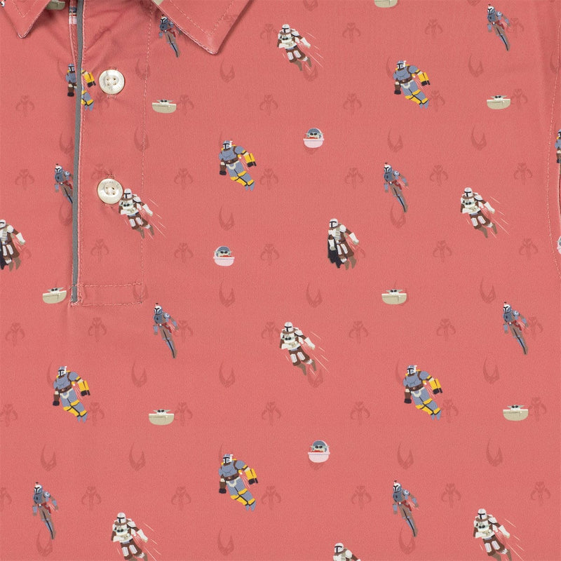 RSVLTS Lil Mandos All-Day Polo in Pink — detail 3