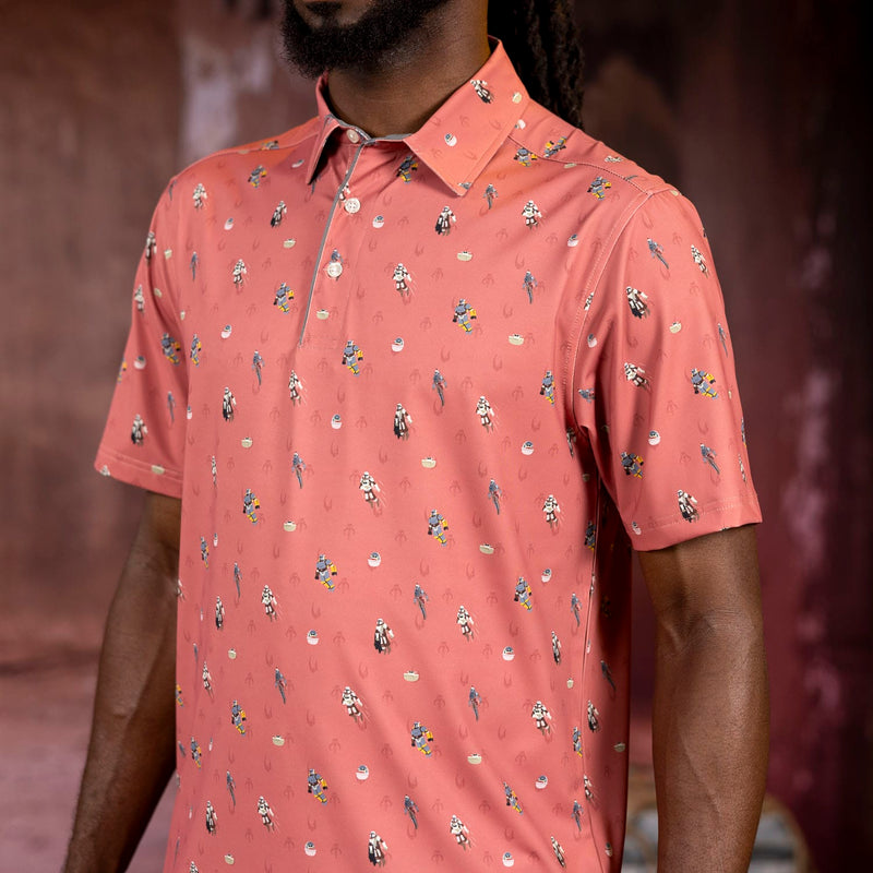 RSVLTS Lil Mandos All-Day Polo in Pink — detail 4