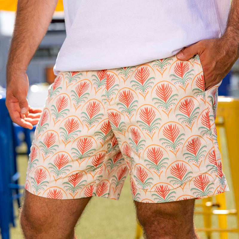 RSVLTS Lanai Bamboo Resort Shorts — front view