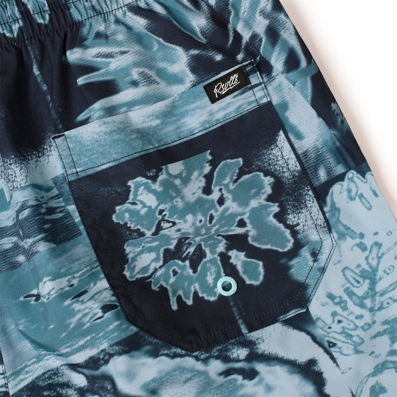 RSVLTS RSVLTS Surf House Hybrid Shorts in Blue — detail 3