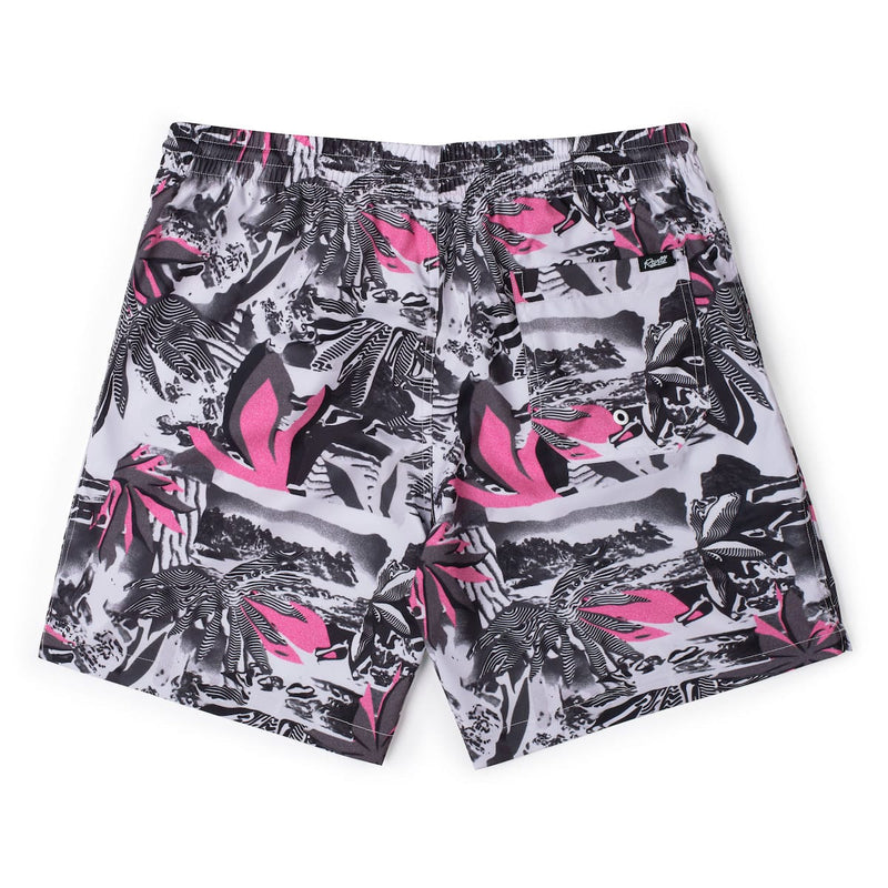 RSVLTS Totally Glitchin' Hybrid Shorts in Black — detail 6
