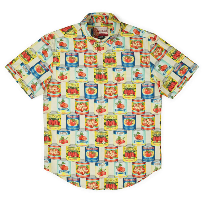 RSVLTS Sunday Sauce KUNUFLEX Short Sleeve Shirt in Multicolor — detail 5
