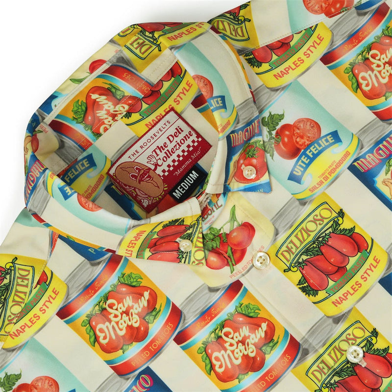 RSVLTS Sunday Sauce KUNUFLEX Short Sleeve Shirt in Multicolor — detail 6