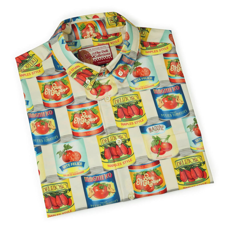 RSVLTS Sunday Sauce KUNUFLEX Short Sleeve Shirt in Multicolor — detail 8