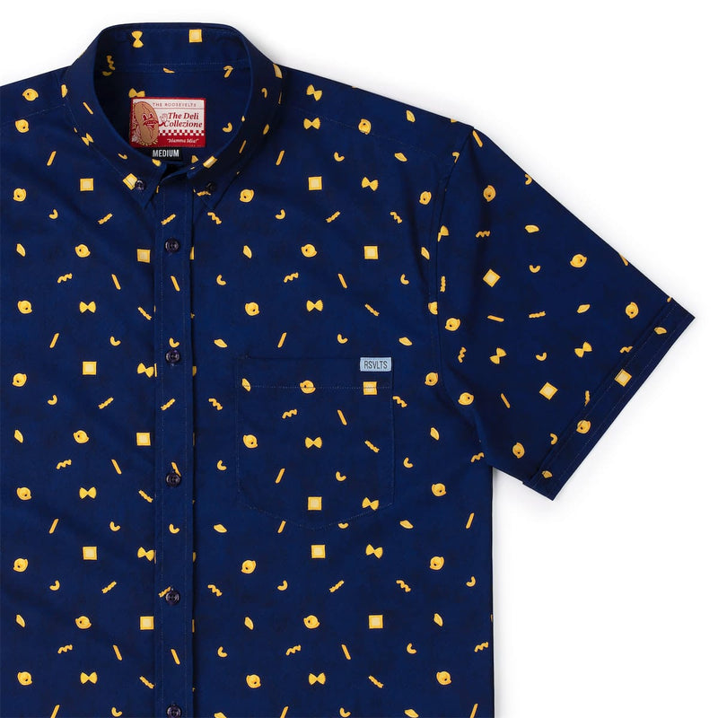 RSVLTS Pasta La Vista KUNUFLEX Short Sleeve Shirt — detail 2