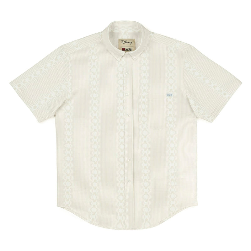 RSVLTS Boardwalk Mickeys Stretch Seersucker Short Sleeve Shirt — detail 2