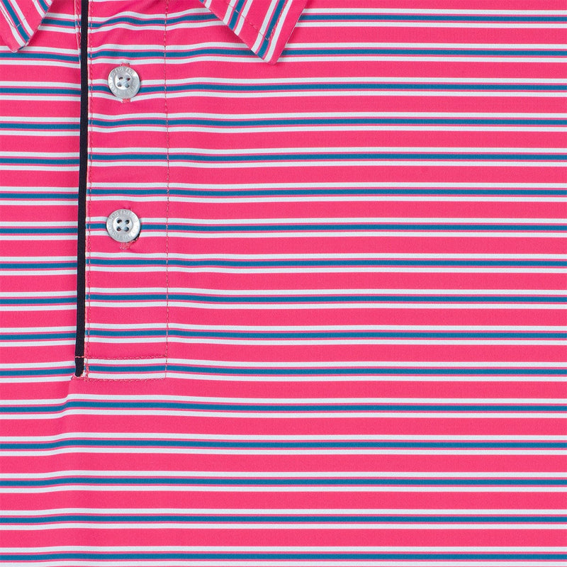 RSVLTS Laser Precision All-Day Polo in Red — detail 4