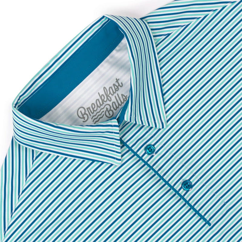RSVLTS Stripin’ It All-Day Polo in Blue — detail 6