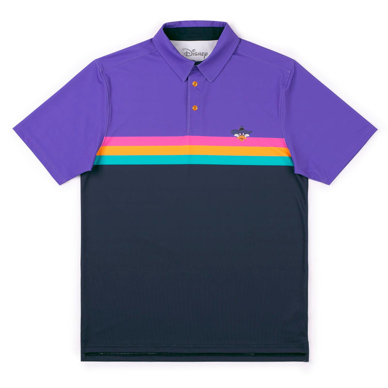 RSVLTS The Masked Mallard All-Day Polo in Black — front view