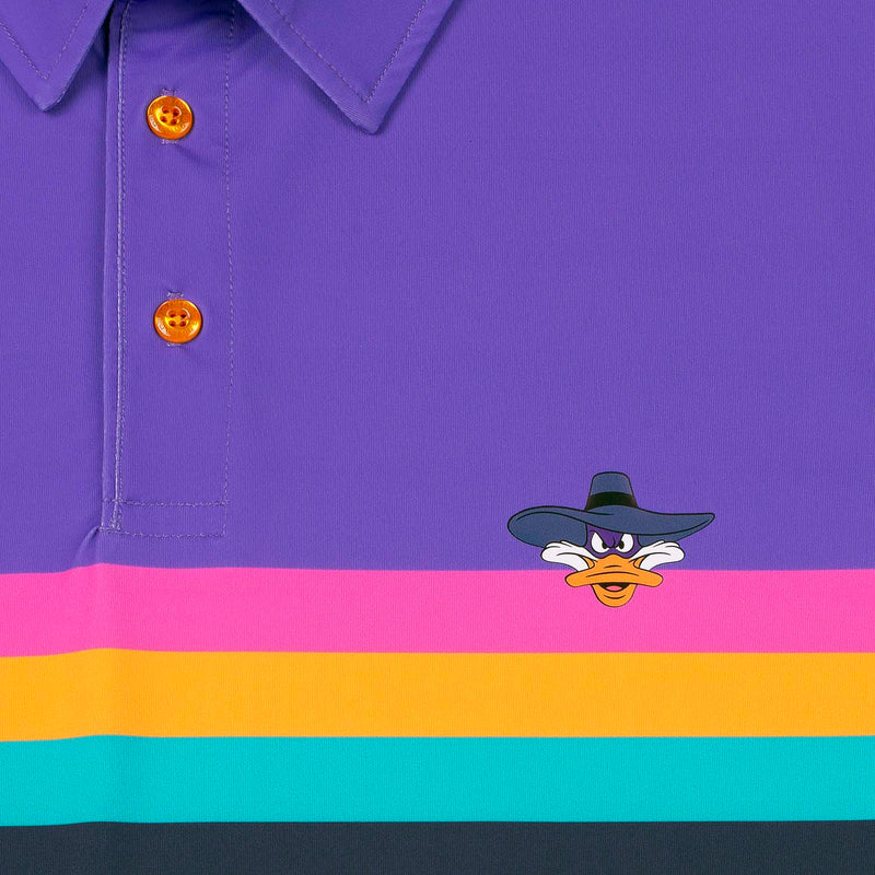 RSVLTS The Masked Mallard All-Day Polo in Black — detail 3
