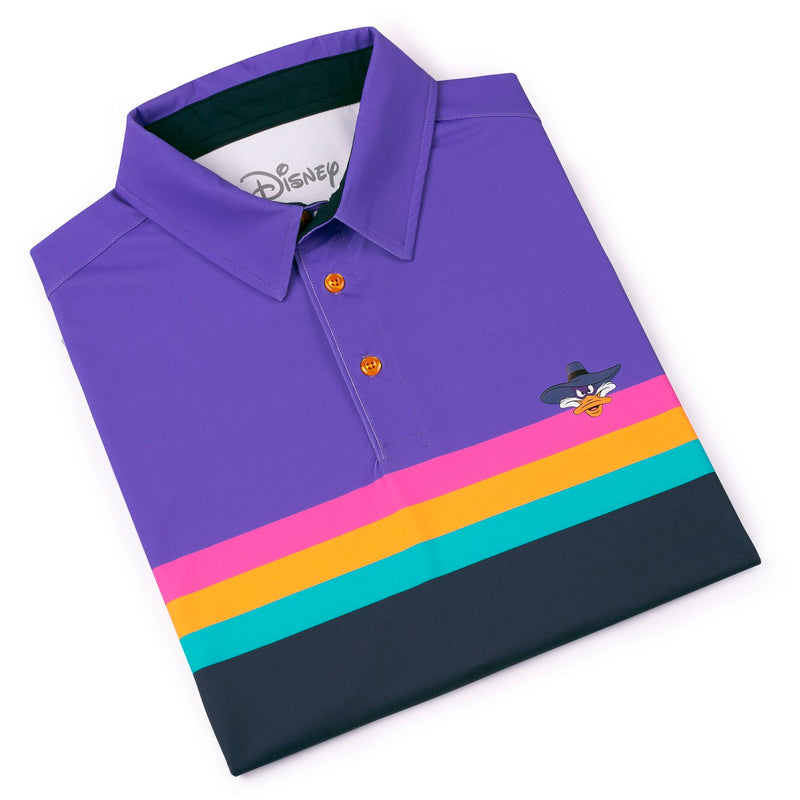 RSVLTS The Masked Mallard All-Day Polo in Black — detail 7