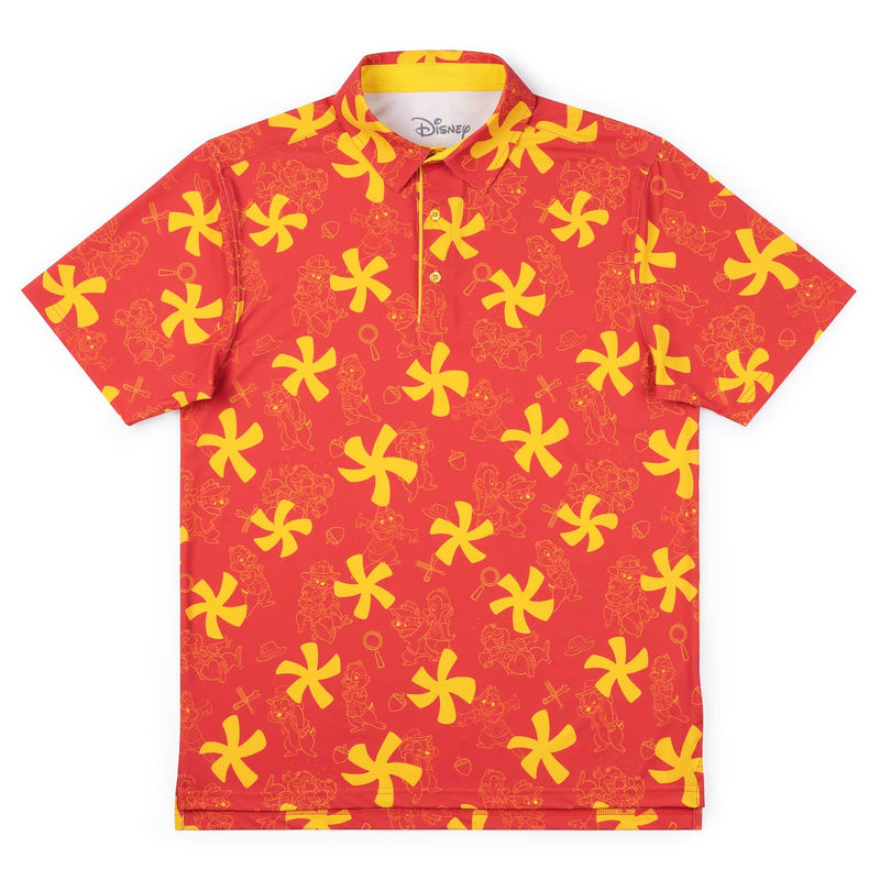RSVLTS The Dale All-Day Polo in Orange — front view